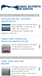 Mobile Screenshot of canaldoportodesantos.com